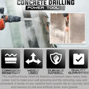 Rotary Hammer Curved Chisel Bit