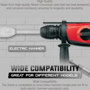 Rotary Hammer Curved Chisel Bit