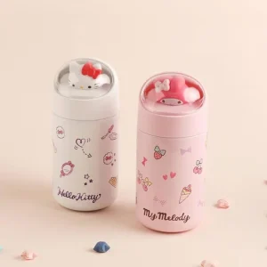 Cartoon Kawaii Sanrio Characters Stainless Steel Thermos