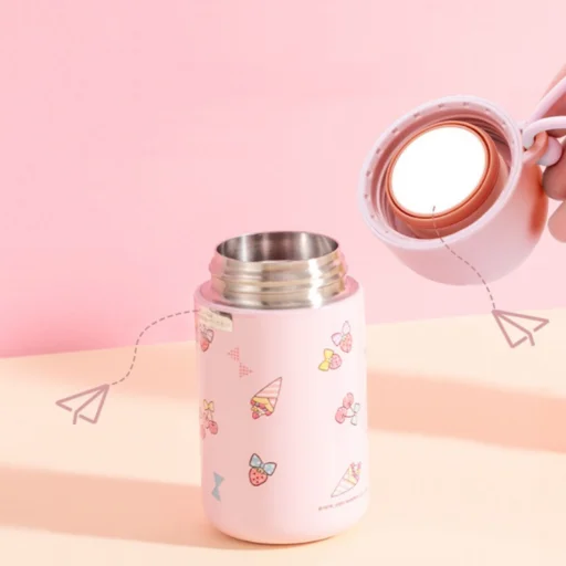Cartoon Kawaii Sanrio Characters Stainless Steel Thermos