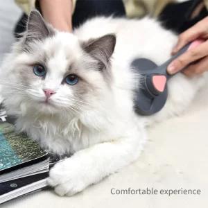 Self-Cleaning Slicker Brush for Dogs and Cats