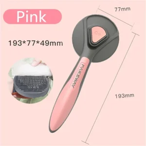 Self-Cleaning Slicker Brush for Dogs and Cats