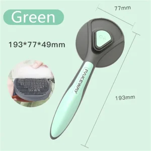 Self-Cleaning Slicker Brush for Dogs and Cats