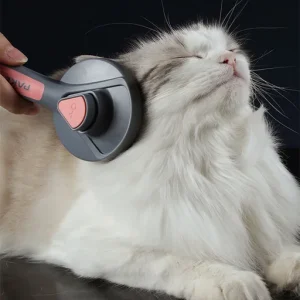 Self-Cleaning Slicker Brush for Dogs and Cats
