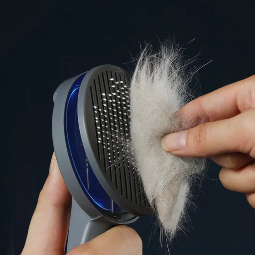 Self-Cleaning Slicker Brush for Dogs and Cats