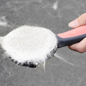 Self-Cleaning Slicker Brush for Dogs and Cats