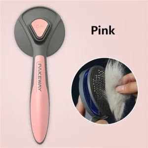Self-Cleaning Slicker Brush for Dogs and Cats