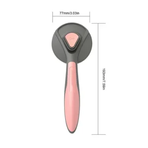Self-Cleaning Slicker Brush for Dogs and Cats