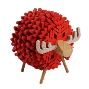 Sheep Shape Anti Slip Cup Pads Coasters Insulated Round Felt Cup Mats