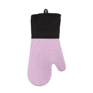 ThermoPro Silicone Heat Resistant Baking Oven Gloves Waterproof Microwave Oven Mitts Kitchen Cooking Baking Barbecue Gloves