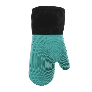 ThermoPro Silicone Heat Resistant Baking Oven Gloves Waterproof Microwave Oven Mitts Kitchen Cooking Baking Barbecue Gloves