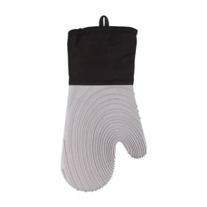 ThermoPro Silicone Heat Resistant Baking Oven Gloves Waterproof Microwave Oven Mitts Kitchen Cooking Baking Barbecue Gloves
