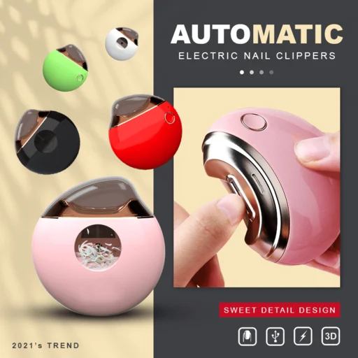 Automatic Electric Nail Clippers – Bravo Goods