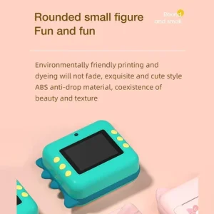 Instant Print Children's Camera Kids with Printing Toys
