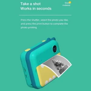 Instant Print Children's Camera Kids with Printing Toys