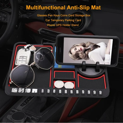 Silicone Car Anti-Slip Mat Auto Phone Holder