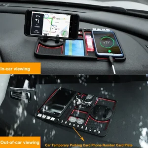 Silicone Car Anti-Slip Mat Auto Phone Holder