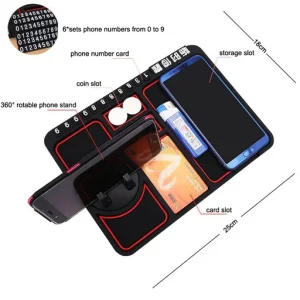 Silicone Car Anti-Slip Mat Auto Phone Holder