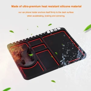 Silicone Car Anti-Slip Mat Auto Phone Holder