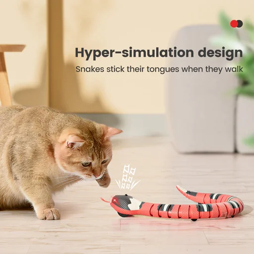 Smart Sensing Snake Interactive Cat Toys