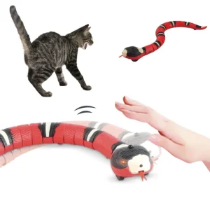 Smart Sensing Snake Cat Toys