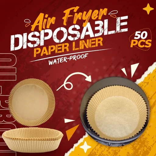 Air Fryer Disposable Paper Liner, Cooking Paper for Air Fryer, Non-Stick Air Fryer Liners