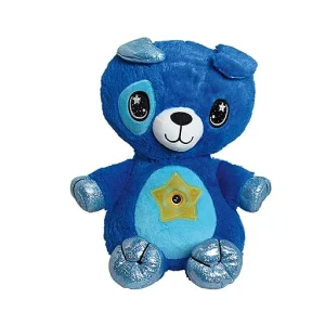 Baby Stuffed Animal Toy with Starry Light Projector