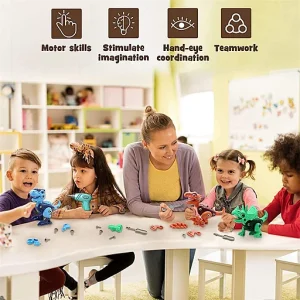 Construction Building Dinosaur Toys