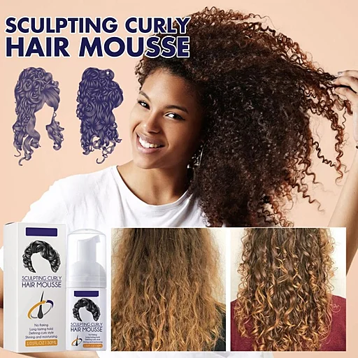 Curly Hair Styling Mousse