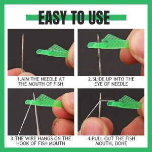 Cute Fish Easy Needle Threader