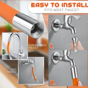 Household Flexible Water Tap Extender