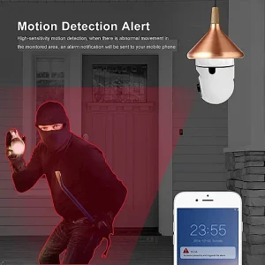 Light Bulb Wireless Security Camera