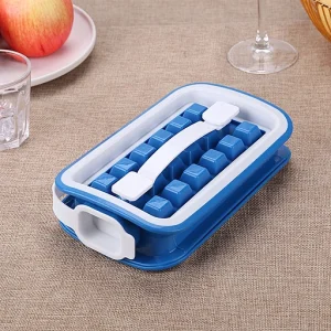 Portable Sealed Ice Cube Case Ice Ball Maker Tray
