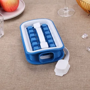Portable Sealed Ice Cube Case Ice Ball Maker Tray