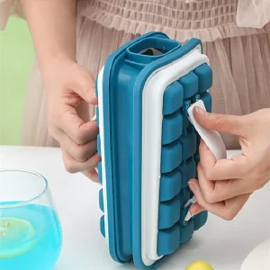 Portable Sealed Ice Cube Case Ice Ball Maker Tray
