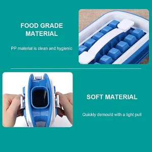 Portable Sealed Ice Cube Case Ice Ball Maker Tray