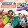 Colorful Silicone Traveling Smoking Pipes