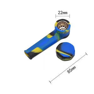 Colorful Silicone Traveling Smoking Pipes