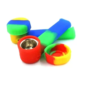 Colorful Silicone Traveling Smoking Pipes