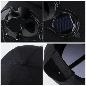 Solar Powered Cooling Cap