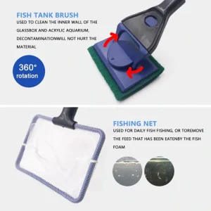 5 in 1 Aquarium Cleaning Tools Aquarium Tank Clean Set