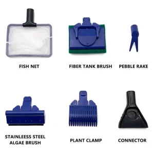 5 in 1 Aquarium Cleaning Tools Aquarium Tank Clean Set
