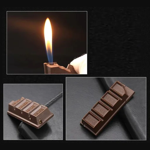 Creative Chocolate Lighter Butane Gas Lighters