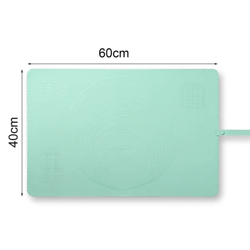 Extra Large Kitchen Silicone Pad, 23.6''x15.7'' Macaron Silicone Baking  Mat, Thick Heat Resistant Mat Kneading Mat, 2023 New Non Slip Non Stick