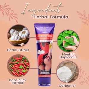 Garlic Hip Enlargement Lifting Essential Oil, Butt Firming Enhancement Essential Oil for Women
