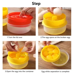 Kitchen Assistant Egg Separator Egg White and Yolk Separator