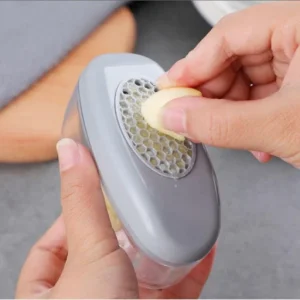 Manual Pressing Garlic Slicer Grater Cutter Masher
