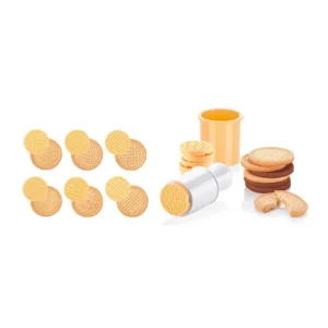 Non-Stick Cookie Stamp and Cutter