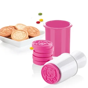 Non-Stick Cookie Stamp and Cutter