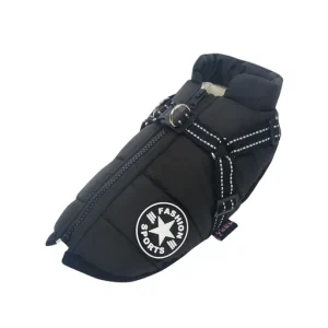 Pet Winter Jacket with Harness